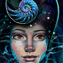 Cosmos. Un progetto di Character design, Illustrazione tradizionale e Illustrazione digitale di Verónica Fernández Millos - 15.11.2019