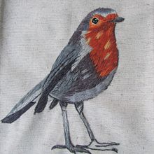 Meu projeto do curso: Pintar com linha: técnicas de ilustração têxtil. Embroider project by Angélica Daiello - 11.16.2019