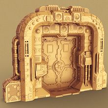 Futuristic Door. Un progetto di Animazione 3D di Albert Valls Punsich - 16.11.2019