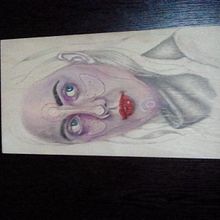 My project in Illustrated Portrait in Watercolour course. Fine Arts project by Thaddeus Chance - 11.17.2019