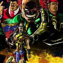 Venezuela Guerrera Poster. Un progetto di Arte concettuale, Disegno, Character design e Illustrazione digitale di Eduarws Villamizar - 17.11.2019
