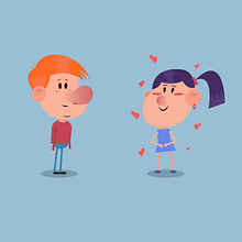 Amor a Primer Olor. Children's Illustration, and Vector Illustration project by Wladimir Palacios Haro - 11.17.2019