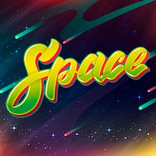 Space. Lettering project by Alexis Olivares - 01.09.2019