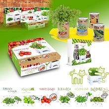 Packaging huertos urbanos como diseñador freelance. Br, ing, Identit, Graphic Design, Digital Illustration, and Packaging project by kike Rodríguez López - 11.18.2019