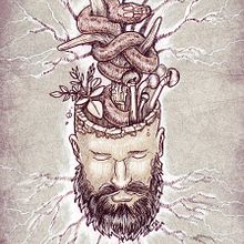 Self Portrait Ein Projekt aus dem Bereich Traditionelle Illustration von Chema G. Baena Art - 18.11.2019