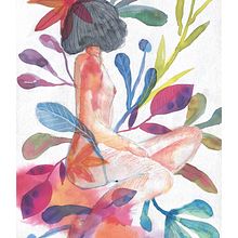 Entre Flores. Projekt z dziedziny Trad, c i jna ilustracja użytkownika Karina Gutierrez - 20.11.2019