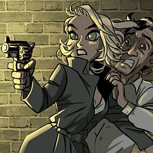 Tiroteo. Een project van  Schetsen, Stripboek y  Concept art van Josep Giró - 10.11.2019