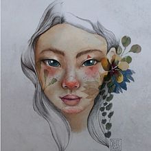 Proyecto Retrato ilustrado en acuarela. Traditional illustration project by Steff - 11.20.2019