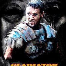 GLADIATOR - MAXIMUS DECIMUS MERIDIUS. Projekt z dziedziny R, sunek ołówkiem, Ilustracja c i frowa użytkownika Jose Torres - 22.11.2019