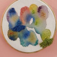Mi Proyecto del curso: Técnicas básicas de bordado y acuarela . Seni, Dan Kerajinan proyek oleh susette_durazo - 11.22.2019