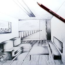 Dibujos Realistas Punto de Fuga. Un progetto di Disegno artistico e Disegno realistico di Natalia Osuna Pérez - 24.11.2019