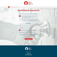 Mi Proyecto del curso: UX: Sistema de gestión de cita previa.. Web Development project by Barbitania - 11.23.2019