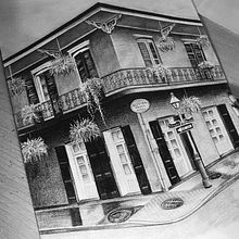 Perspectivas 1. Een project van  Urban art, Tekening met potlood y  Artistieke tekening van Nika Kishtanova - 24.11.2019