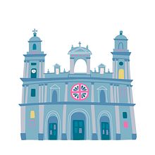 Edificios de Las Palmas de Gran Canaria. Un projet de Illustration traditionnelle de Paula Hurtado Arenas - 01.01.2018