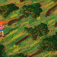 El Bosque. Un proyecto de Ilustración digital e Ilustración infantil de Jimmy Blanchar - 25.11.2019