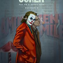 Joker. Film, Comic, Art Direction, and Traditional illustration project by Carlos Aguirre - 11.25.2019