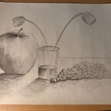 Combinación línea y sombreado. Un proyecto de Bellas Artes de Ian Ariño - 25.11.2019