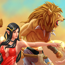 Four Heroes Ein Projekt aus dem Bereich Concept Art, Kunstleitung und Design von Keisy Lopez - 25.11.2019