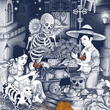 TLILPAPALOTL. Un proyecto de Creatividad, Dibujo, Diseño de personajes, Ilustración tradicional e Ilustración digital de Yahir Esquivel - 02.11.2019