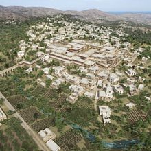 National Geographic (Colección Arqueología): Cnosos. Un progetto di Illustrazione digitale e Modellazione 3D di Alejandro Soriano - 26.11.2019