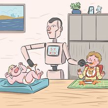 Libro de texto. . Un progetto di Illustrazione tradizionale, Illustrazione digitale e Illustrazione infantile di alexis aldeguer - 26.11.2019