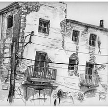 Casa Peralada, carrer hospital.. Traditional illustration project by El Culmadu - 11.26.2019