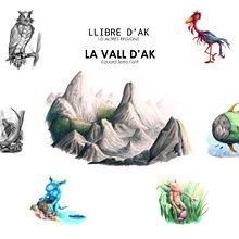 Llibre d'AK. Libro de AK.. Traditional illustration, and Children's Illustration project by El Culmadu - 11.26.2019