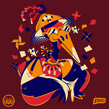 ORIGAMI . Un projet de Design , Conception de personnages, Conception numérique, Design graphique, Illustration traditionnelle, Illustration vectorielle et Instagram de Eddo - 26.11.2019