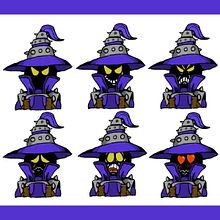 Emoticonos de Veigar. Traditional illustration project by Xavier Garí Aragón - 07.21.2019