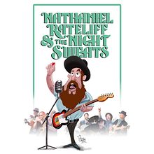 FanArt > Nathaniel Rateliff & the Night Sweats. Poster Design, Traditional illustration, and Digital Illustration project by Jesús Romero - 11.26.2019