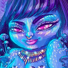 BORN IN MAGIC. Un proyecto de Dibujo artístico, Ilustración tradicional e Ilustración digital de VaneKone Ilustración - 27.11.2019