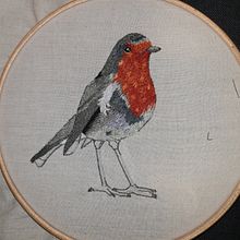 Mi Proyecto del curso: Pintar con hilo: técnicas de ilustración textil. Embroider project by Carme Cabal - 01.02.2020
