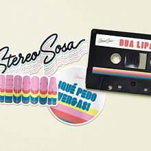Stereo Sosa. Br, ing, Identit, and Art Direction project by Carlos De Santiago - 09.21.2019