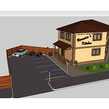 My project in Interior Design for Restaurants course. Projekt z dziedziny Dekoracja wnętrz użytkownika patrikmarosz - 27.04.2020