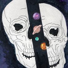 Skull 19. Digital Illustration project by Coral Garcia - 11.29.2019