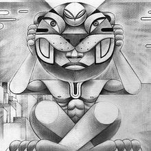 LIBRO LEPORELLO. "EN LOS TIEMPOS DEL JAGUAR Y LA SERPIENTE". Pencil Drawing, Art Direction, Editorial Design, Graphic Design, and Traditional illustration project by JORGE LEWIS - 11.29.2019