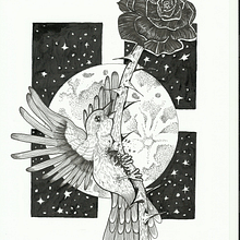 Al Blanco y Negro. Fine Arts, Drawing, Traditional illustration, and Tattoo Design project by Jessie Rojas - 11.29.2019