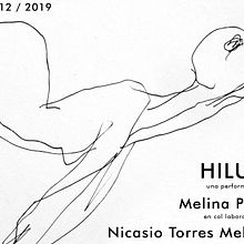 performance de Melina Peña en colaboración con Nicasio Torres Melgar en Materic.org _ HILUM _. Projekt z dziedziny W i darzenia użytkownika MATERIC.ORG - espacio de arte de performance - 30.11.2019