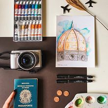 Meu projeto do curso: Fotografia e composição para o Instagram. Un proyecto de Arquitectura, Creatividad, Fotografía, Fotografía artística, Fotografía con móviles y Pintura a la acuarela de Giulia Soares - 30.11.2019