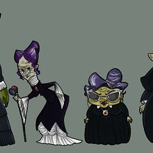 Mi Proyecto del curso: Fábrica de personajes ilustrados. Un progetto di Illustrazione digitale di Rene Rdgz - 01.12.2019