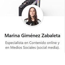 Mi Proyecto del curso: LinkedIn: construye tu marca personal . Un progetto di Br, ing, Br, identit e Marketing digitale di Marina Giménez Zabaleta - 21.03.2020