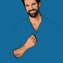 FOCUS - Miguel Ángel Muñoz. Un proyecto de Dibujo, Dibujo artístico, Dibujo de Retrato, Dibujo realista, Diseño, Ilustración tradicional, Ilustración digital e Ilustración vectorial de Jose Carmona - 01.06.2016