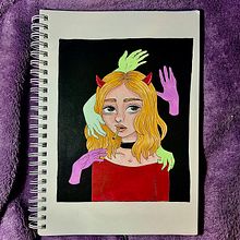 Dibujo libre color 2. Un proyecto de Dibujo artístico de Nika Kishtanova - 01.12.2019