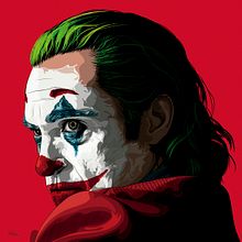 Joker by Rex. Ilustración vectorial.. Un proyecto de Cine, Cine, vídeo, televisión, Ilustración tradicional e Ilustración digital de Carlos Rex Estrada - 02.12.2019
