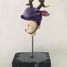 Pequeños bustos de Plastilina Epoxica. Escultura projeto de Francesca Dalla Benetta - 02.05.2018