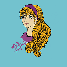 Primera ilustración en Procreate. Projekt z dziedziny Projektowanie postaci, Ilustracja c i frowa użytkownika Milagros Salcedo Mejia - 13.01.2019