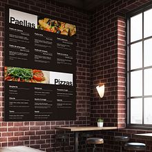 Cartas de restaurante. Creativit, Design, Digital Design, Graphic Design, T, and pograph project by Sergio Camaño Martín - 12.04.2019