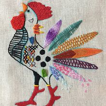 Mi Proyecto del curso: Técnicas de bordado: ilustrando con hilo y aguja. Embroider project by Aura Salgado Abaunza - 12.05.2019