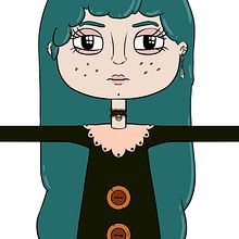 Character Design - Manuela. Comic, Concept Art, Creativit, Game Design, Character Design, Game Design, Traditional illustration, and Video Games project by Victor Manuel Villalta Barbero - 12.06.2019
