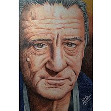 Mi Proyecto del curso:  Retrato realista con lápices de colores. Portrait Drawing project by jcast.studio - 12.07.2019